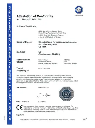 Certification